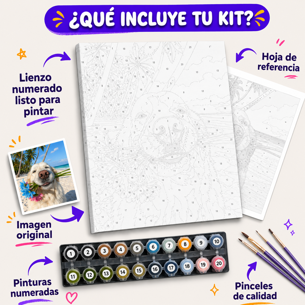 Kit de Pintura Personalizado